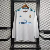 17-18 Real Madrid Home Retro Jersey Long Sleeve - view 1