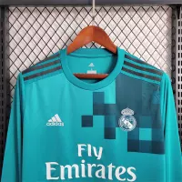 17-18 Real Madrid Third Away Retro Jersey Long Sleeve - view 4