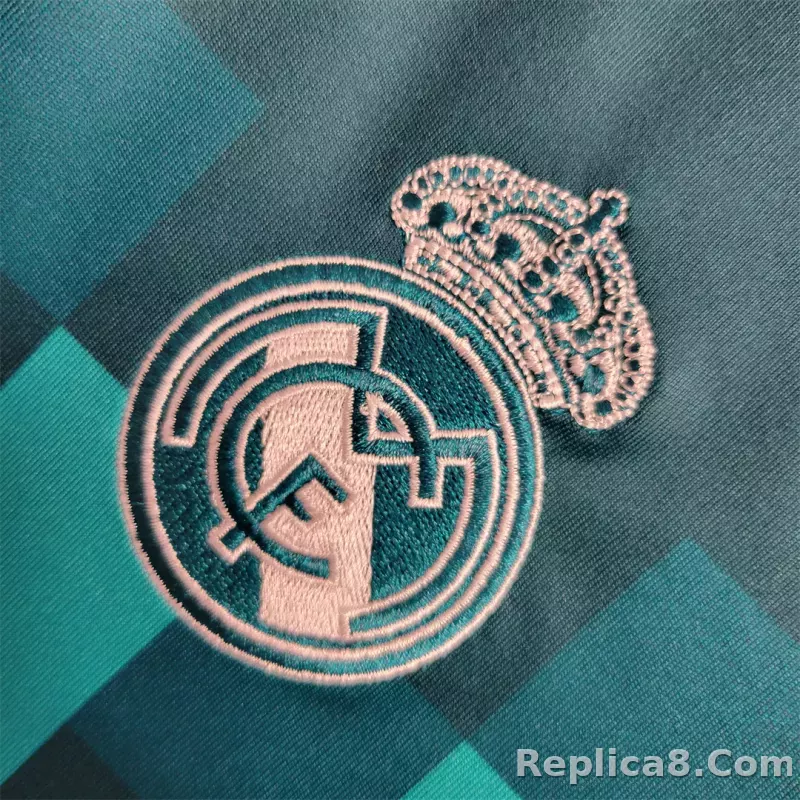 17-18 Real Madrid Third Away Retro Jersey - detail