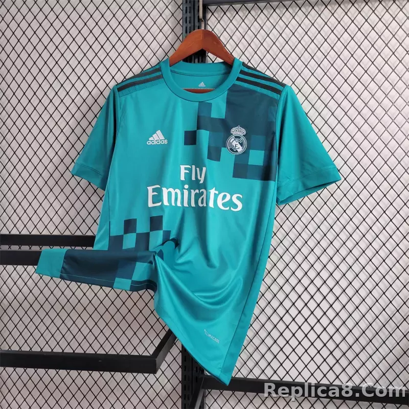 17-18 Real Madrid Third Away Retro Jersey - detail