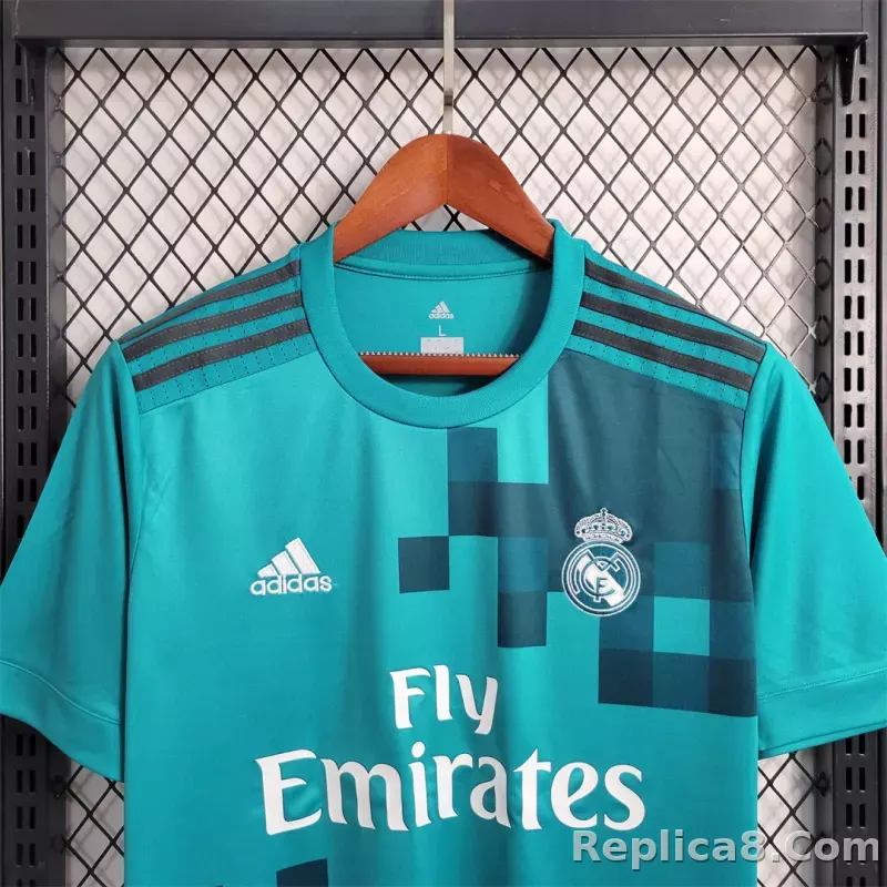 17-18 Real Madrid Third Away Retro Jersey - detail