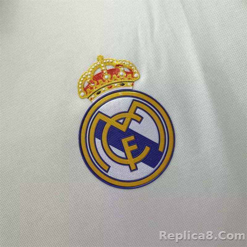 16-17 Real Madrid Home Retro Jersey - detail
