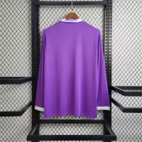 16-17 Real Madrid Away Retro Purple Jersey Long Sleeve - view 3