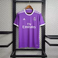 16-17 Real Madrid Away Retro Purple Jersey - view 1