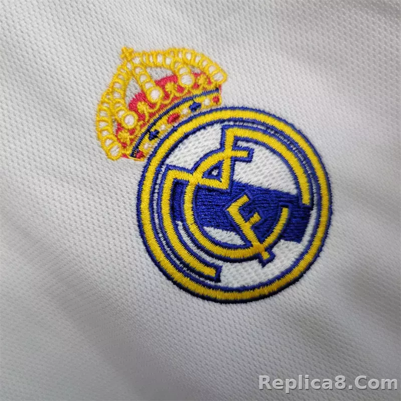 23-24 Real Madrid Home Kids Kit (Jersey+Shorts) - detail