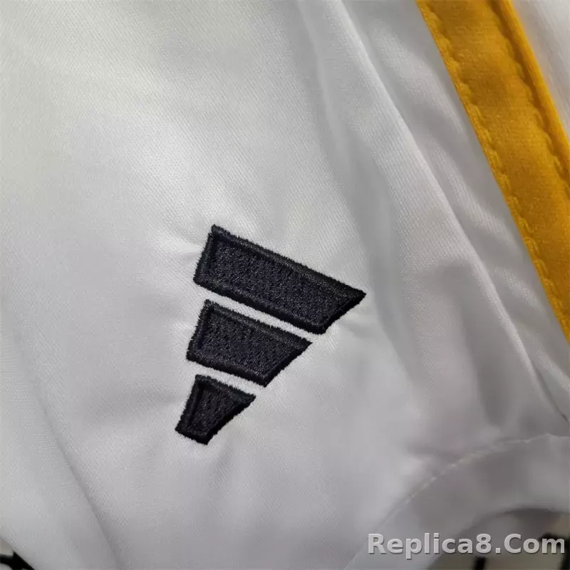23-24 Real Madrid Home Kids Kit (Jersey+Shorts) - detail