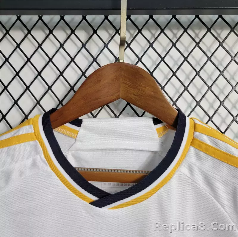23-24 Real Madrid Home Kids Kit (Jersey+Shorts) - detail
