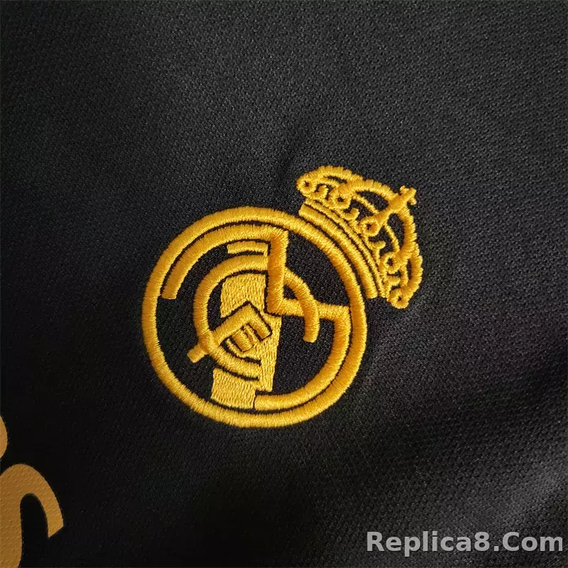 23-24 Real Madrid Third Away Kids Kit (Jersey+Shorts) - detail