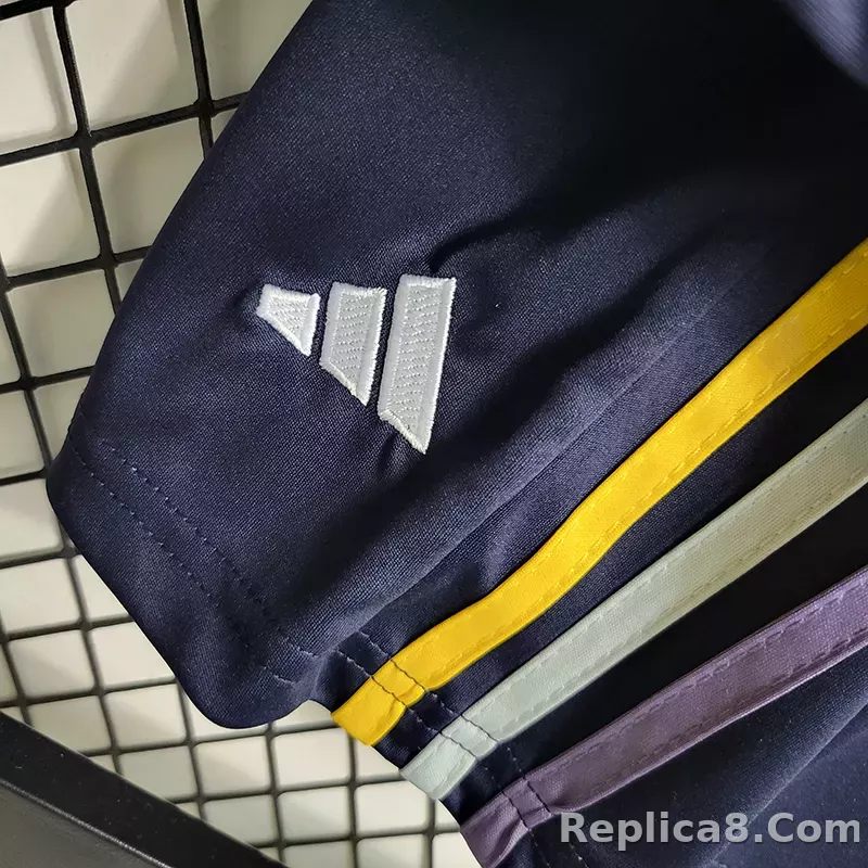 23-24 Real Madrid Away Kids Kit (Jersey+Shorts) - detail