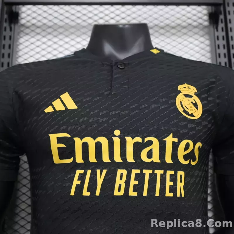 23-24 Real Madrid Third Away Player Version - detail