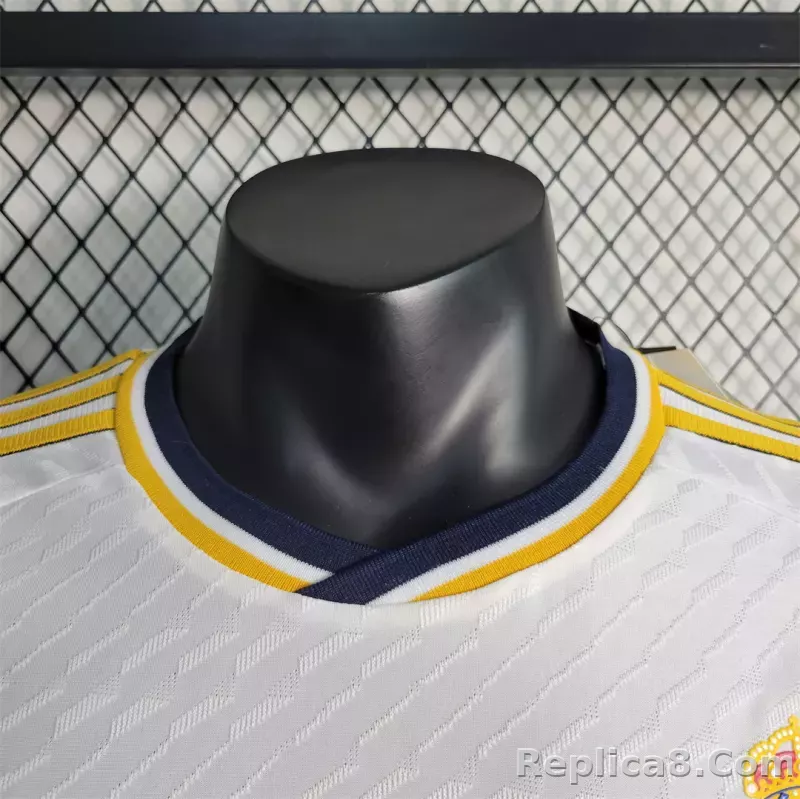 23-24 Real Madrid Home Soccer Kit Player Version - detail