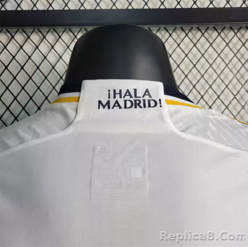 23-24 Real Madrid Home Soccer Kit Player Version - detail