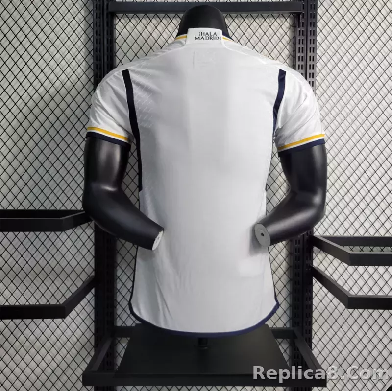 23-24 Real Madrid Home Soccer Kit Player Version - detail
