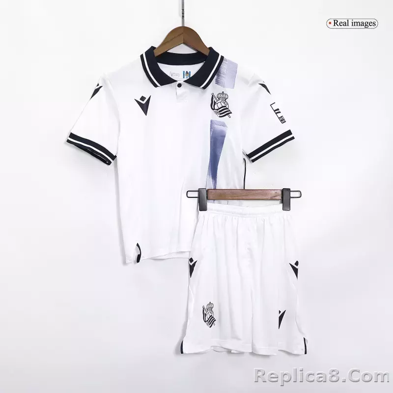 23-24 Real Sociedad Third Away Kids Kit Jersey+Shorts