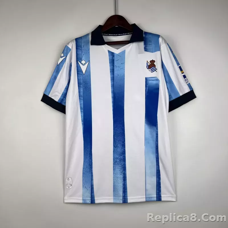 23-24 Real Sociedad Home Jersey Fan Version
