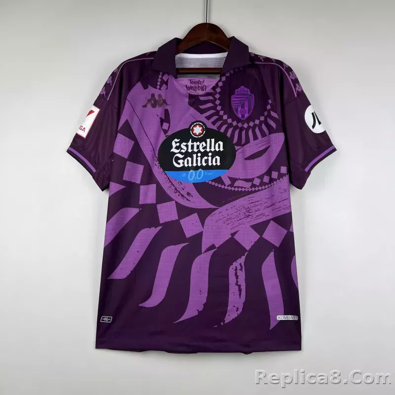 23-24 Real Valladolid  Away Jersey Fan Version