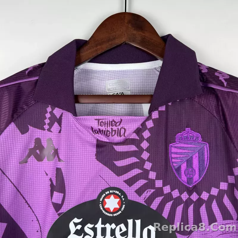 23-24 Real Valladolid  Away Jersey Fan Version - detail
