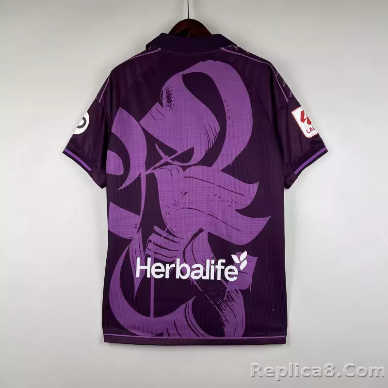 23-24 Real Valladolid Away Jersey Fan Version - detail