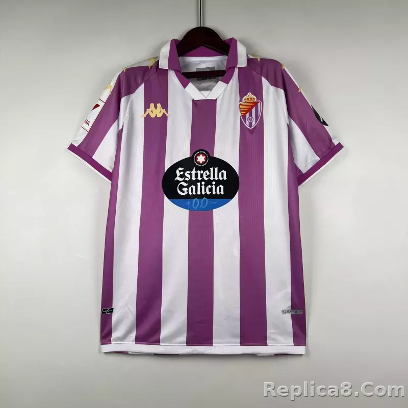23-24 Real Valladolid Home Jersey Fan Version