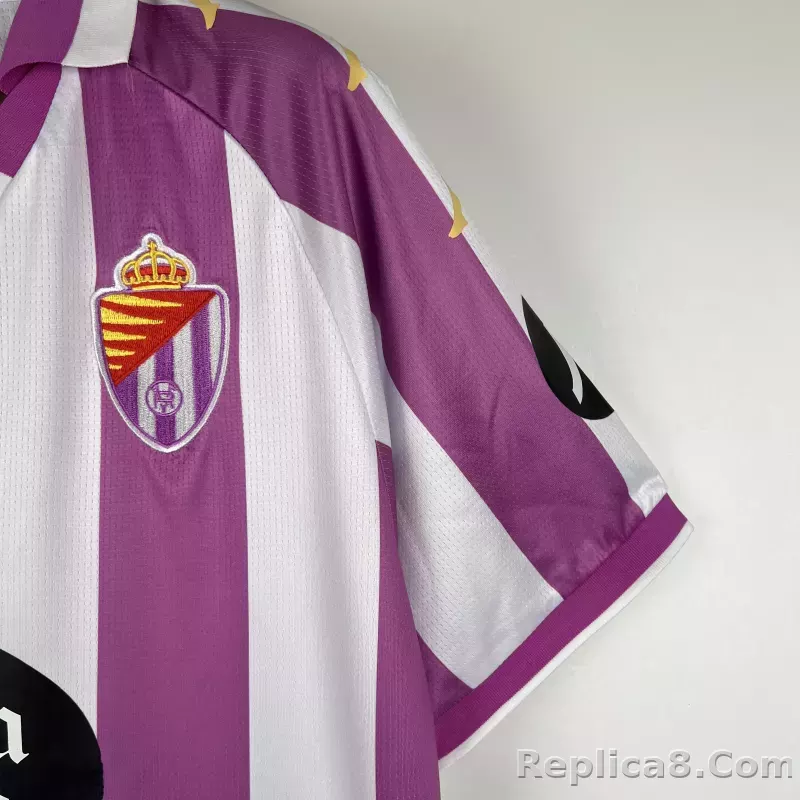 23-24 Real Valladolid Home Jersey Fan Version - detail