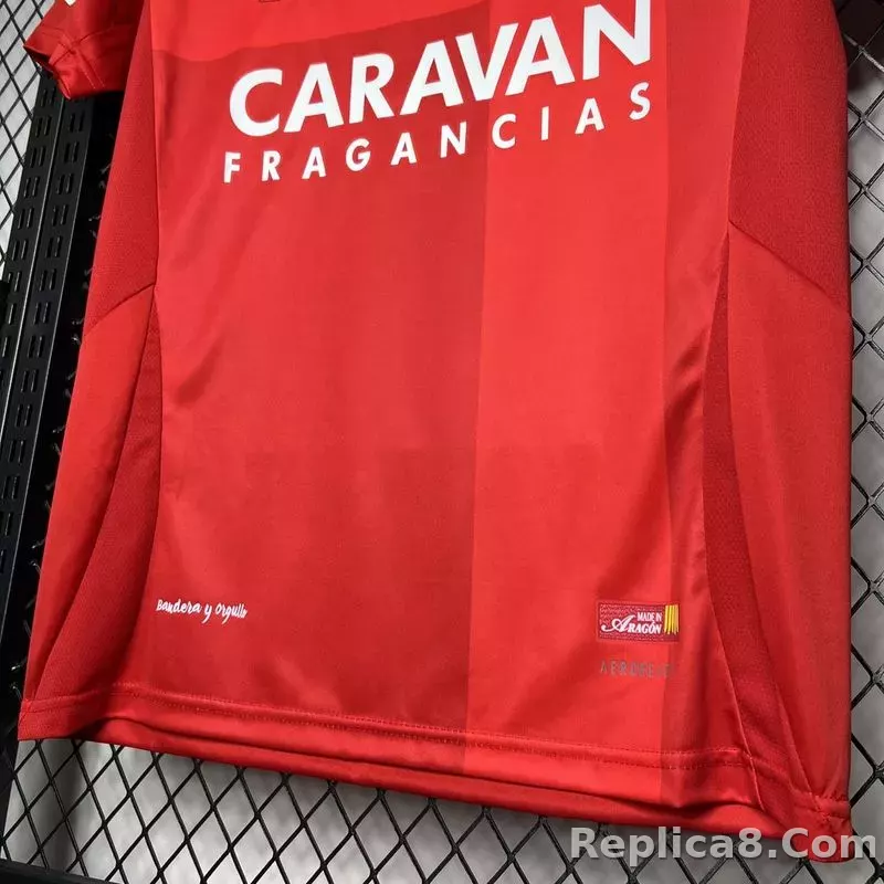 24-25 Real Zaragoza  Away Jersey Fan Version - detail