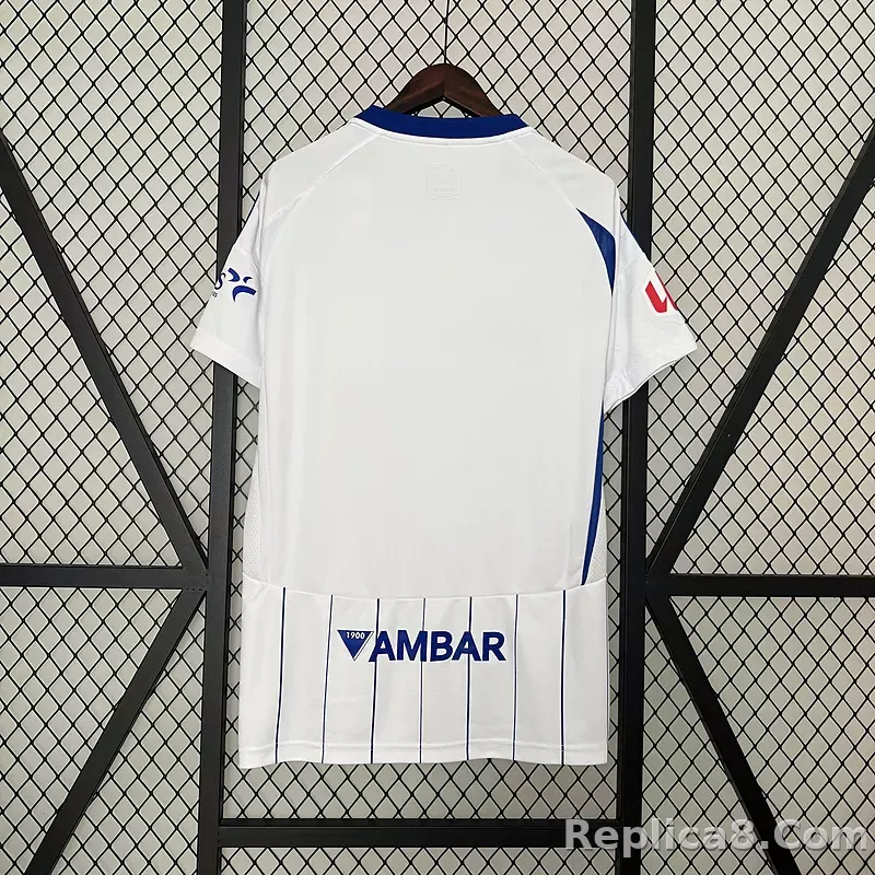 24-25 Real Zaragoza Home Jersey Fan Version - detail