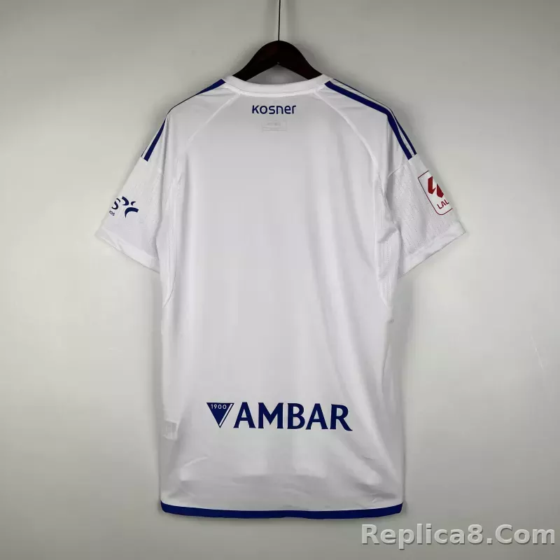 23-24 Real Zaragoza Home Jersey Fan Version - detail