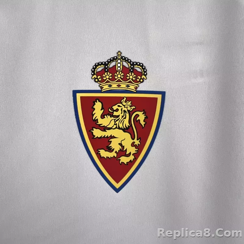 23-24 Real Zaragoza Home Jersey Fan Version - detail