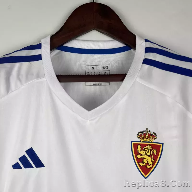 23-24 Real Zaragoza Home Jersey Fan Version - detail