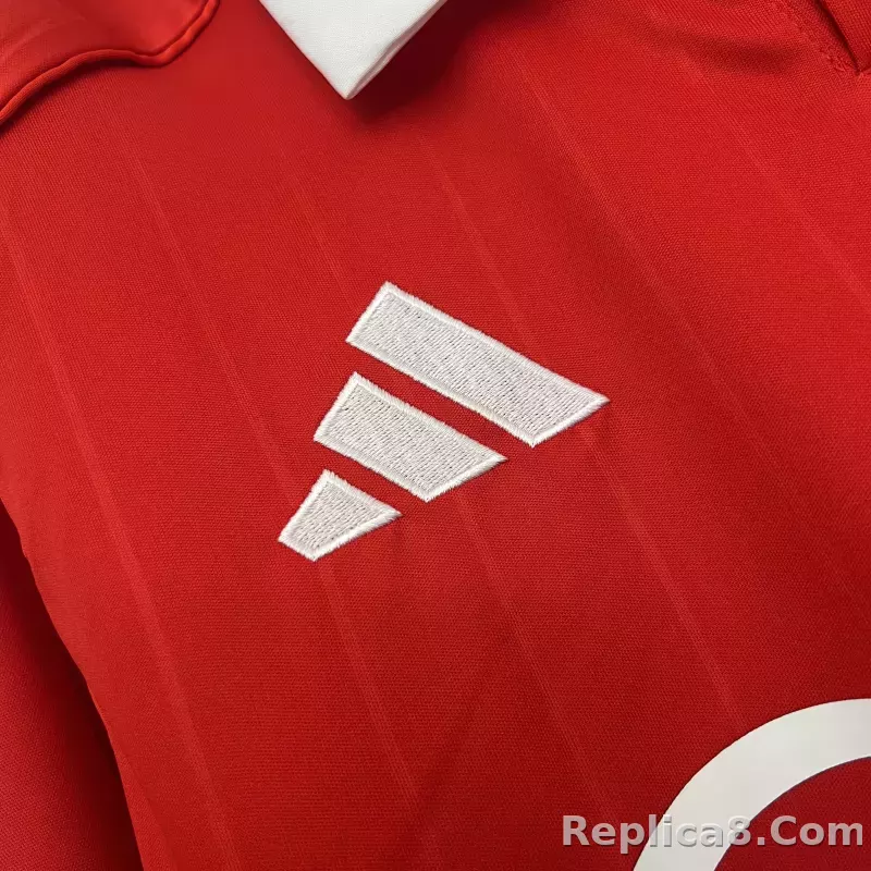 25-26 Sevilla Home Soccer Jersey - detail