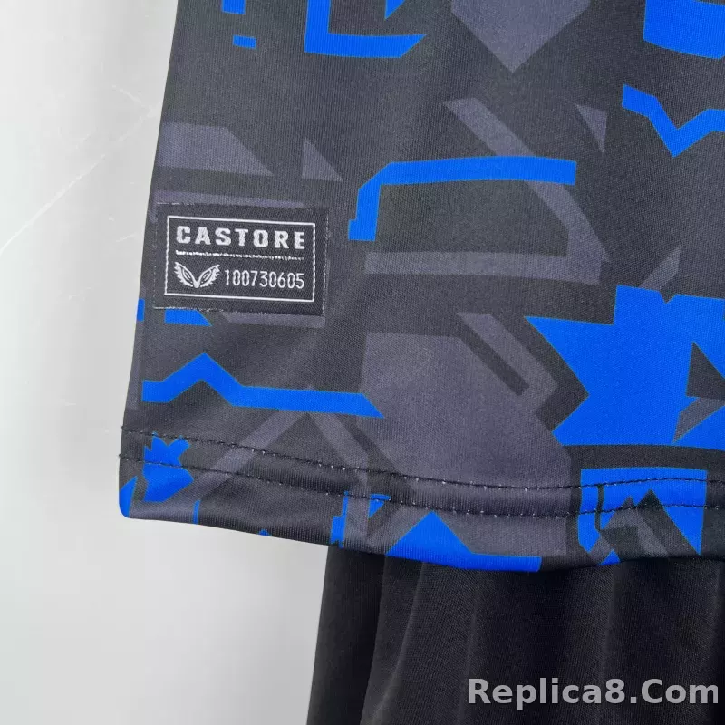 23-24 Sevilla  Third Away Kids Kit Jersey+Shorts - detail