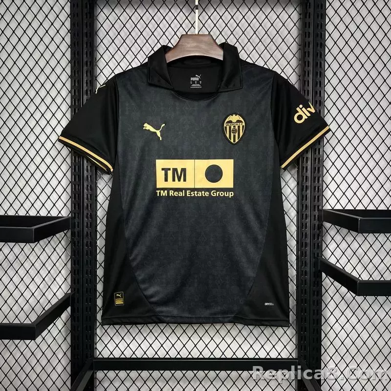 24-25 Valencia  Away Football Jersey