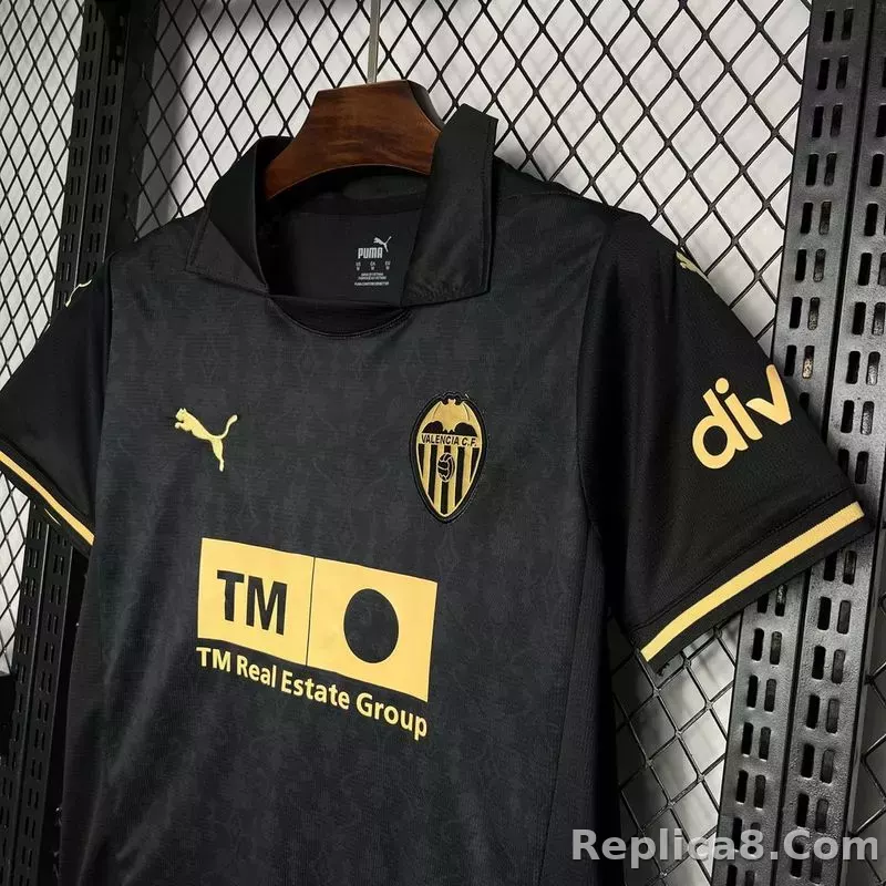 24-25 Valencia  Away Football Jersey - detail