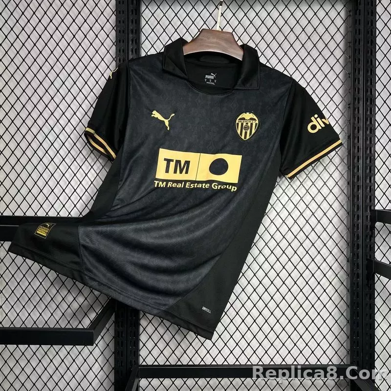 24-25 Valencia  Away Football Jersey - detail
