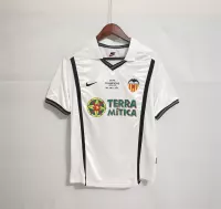 00-01 Valencia Home Retro Football Jersey - view 5