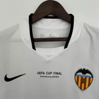03-04 Valencia Home Retro Football Jersey - view 6