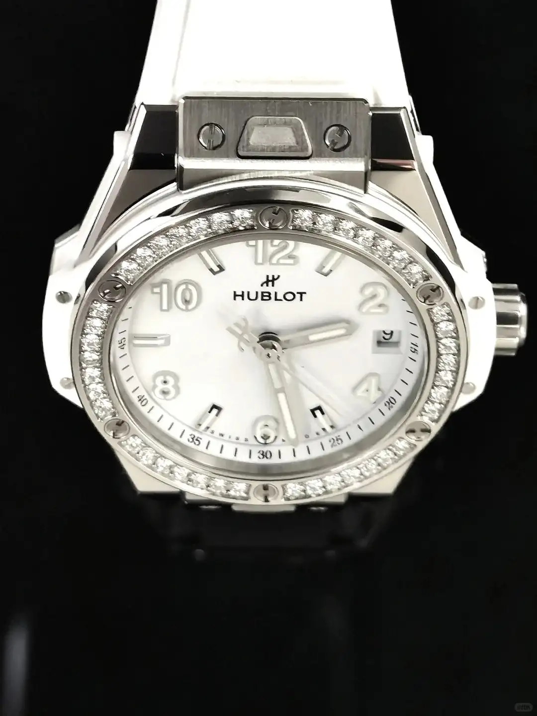 Hublot Big Bang Women Automatic White Rubber Watch 465.SE.2010.RW.1204 - view 3