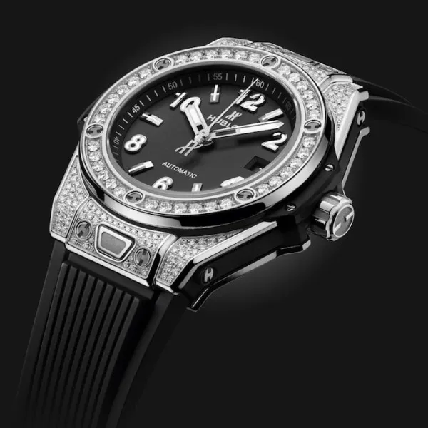 Hublot Big Bang Women Automatic Black Rubber Watch 485.SX.1170.RX.1604 - gallery