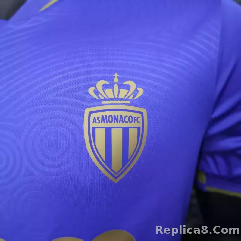 25-26  AS Monaco Away Jerseys Player Version - detail