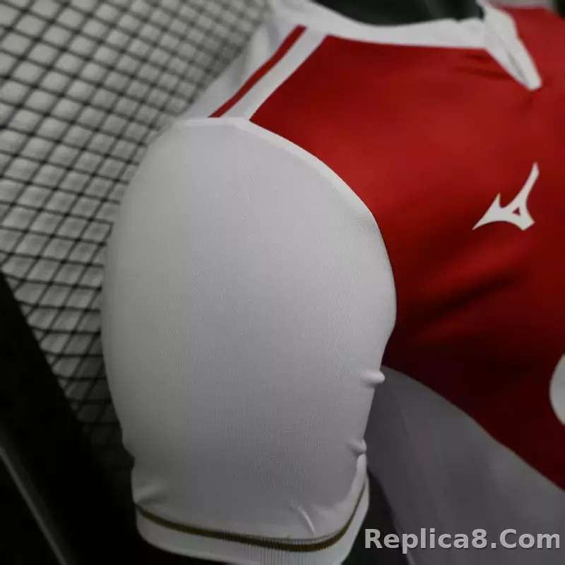 25-26  AS Monaco Home Jerseys Player Version - detail