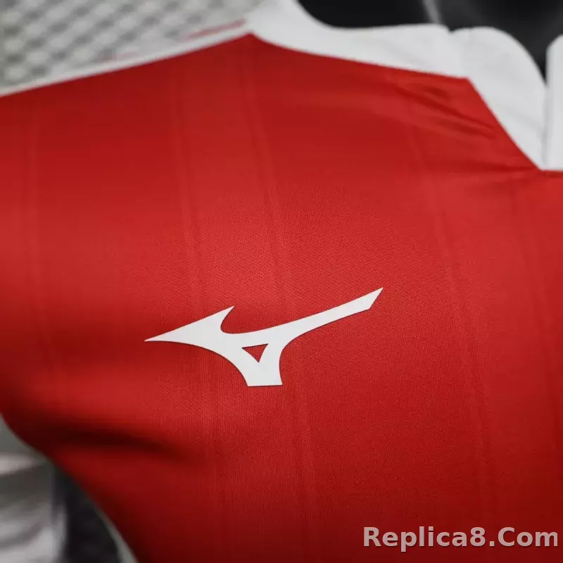 25-26  AS Monaco Home Jerseys Player Version - detail