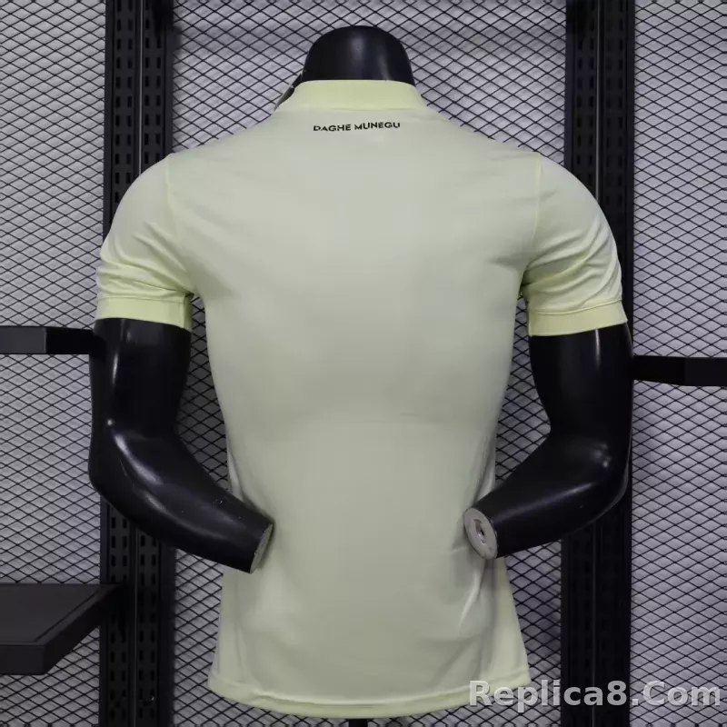 25-26 AS Monaco Second Away Jerseys Player Version - detail