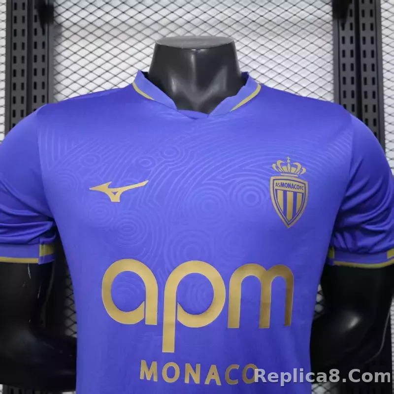 25-26 AS Monaco Away Jerseys Player Version - detail