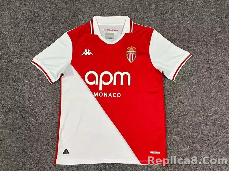 24-25 AS Monaco Home Jerseys Fan Version