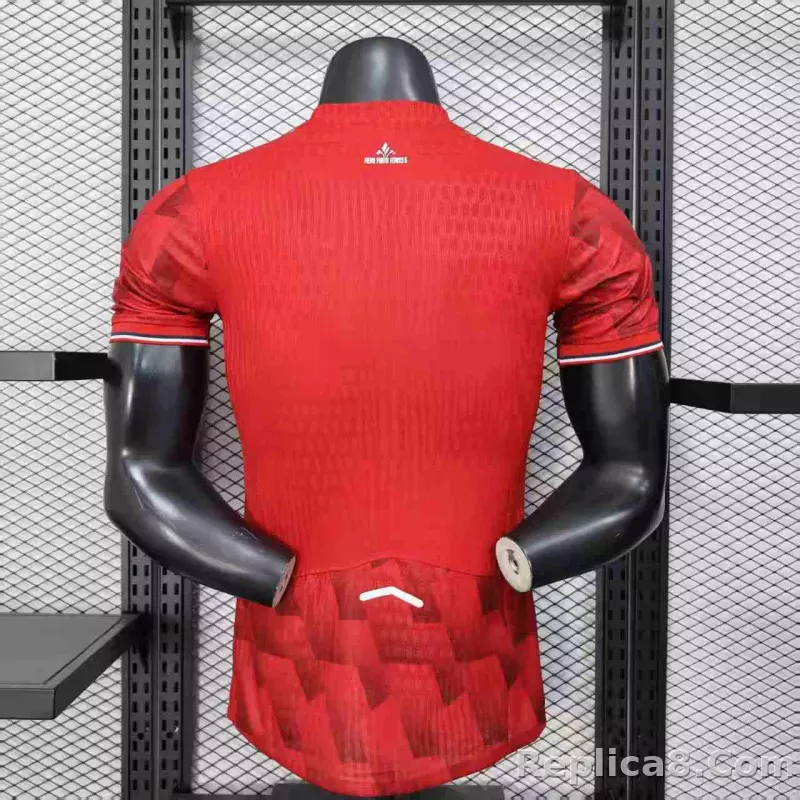 25-26  Lille OSC Home Soccer Jerseys Player Version - detail
