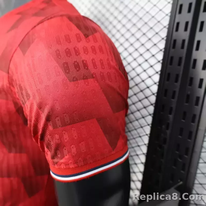 25-26  Lille OSC Home Soccer Jerseys Player Version - detail