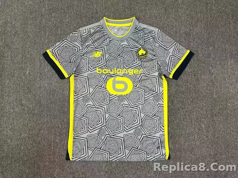 24-25  Lille OSC Third Away Jerseys Fan Version