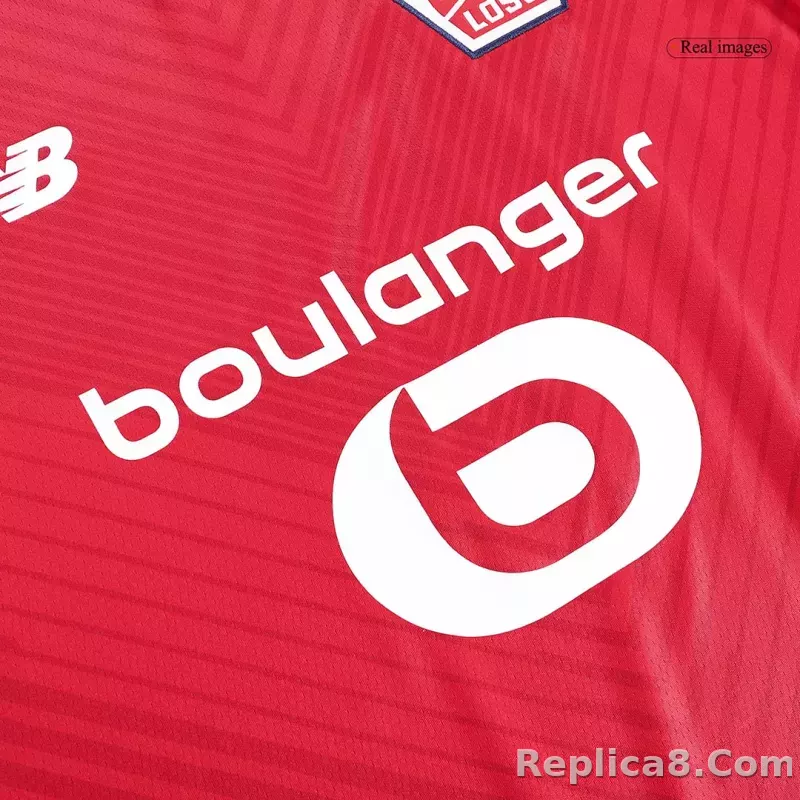 23-24  Lille OSC Home Jerseys Fan Version - detail