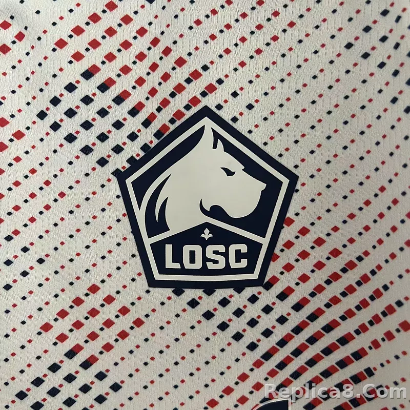 24-25 Lille OSC Away Jerseys Fan Version - detail