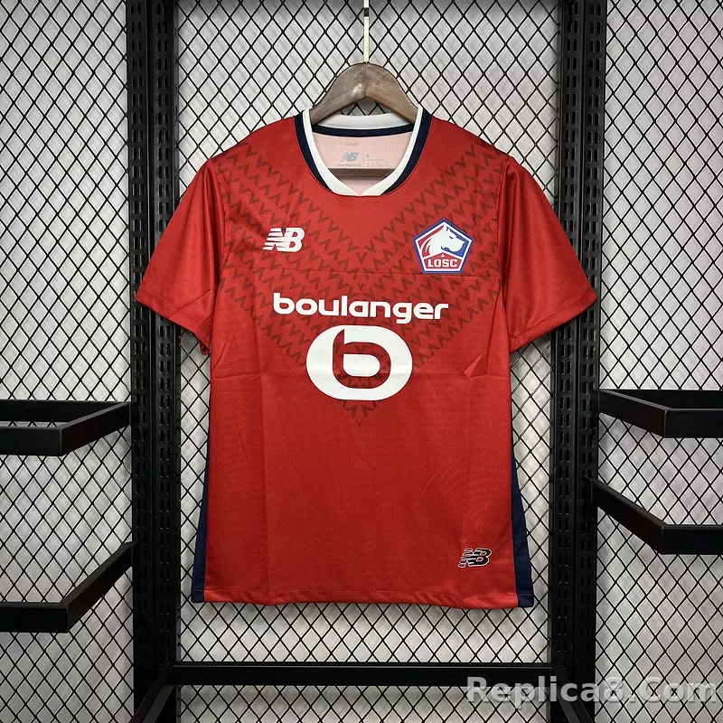 24-25 Lille OSC Home Jerseys Fan Version